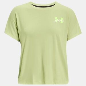 Under Armour Lime Green Boxy Graphic T-Shirt | XS